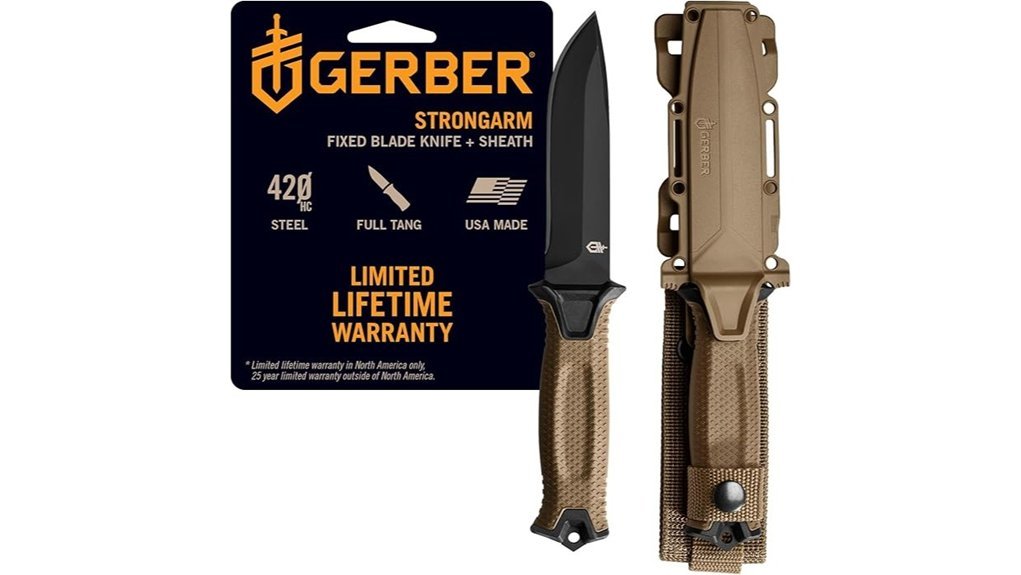 durable survival knife design