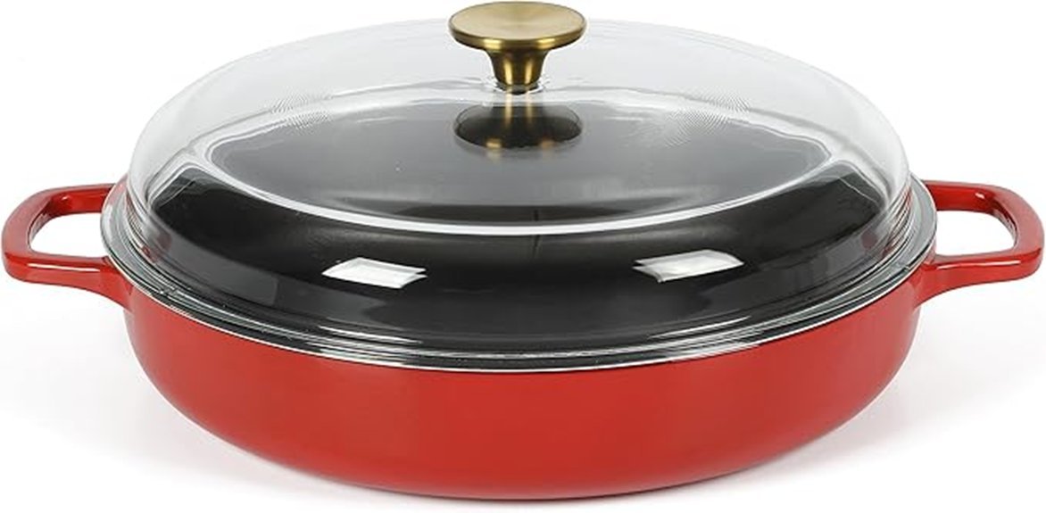 Best Braisers Home Cooks Swear By for Perfect Braises enamel cast iron braiser
