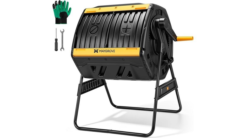efficient dual chamber composting