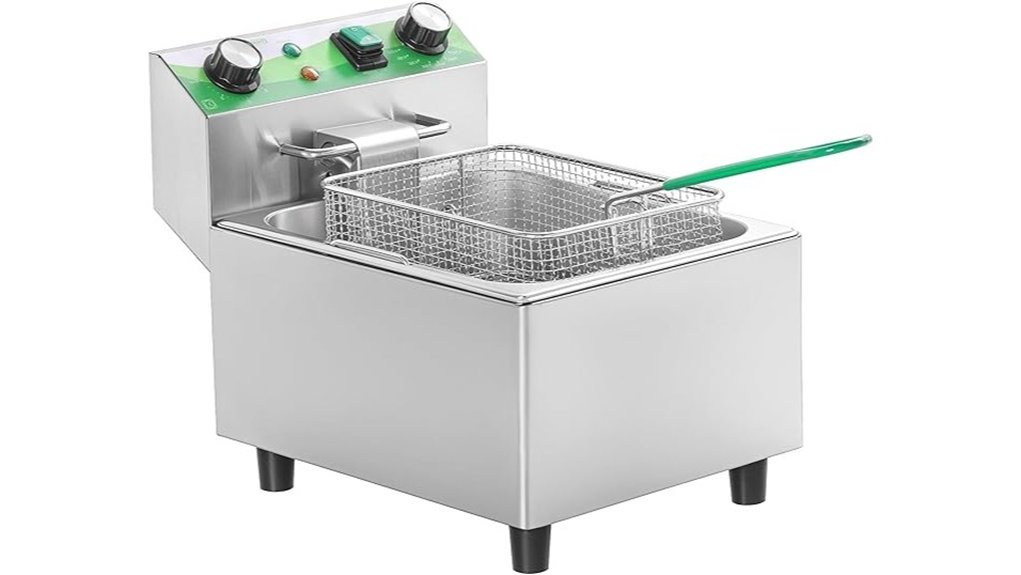 electric deep fryer timer