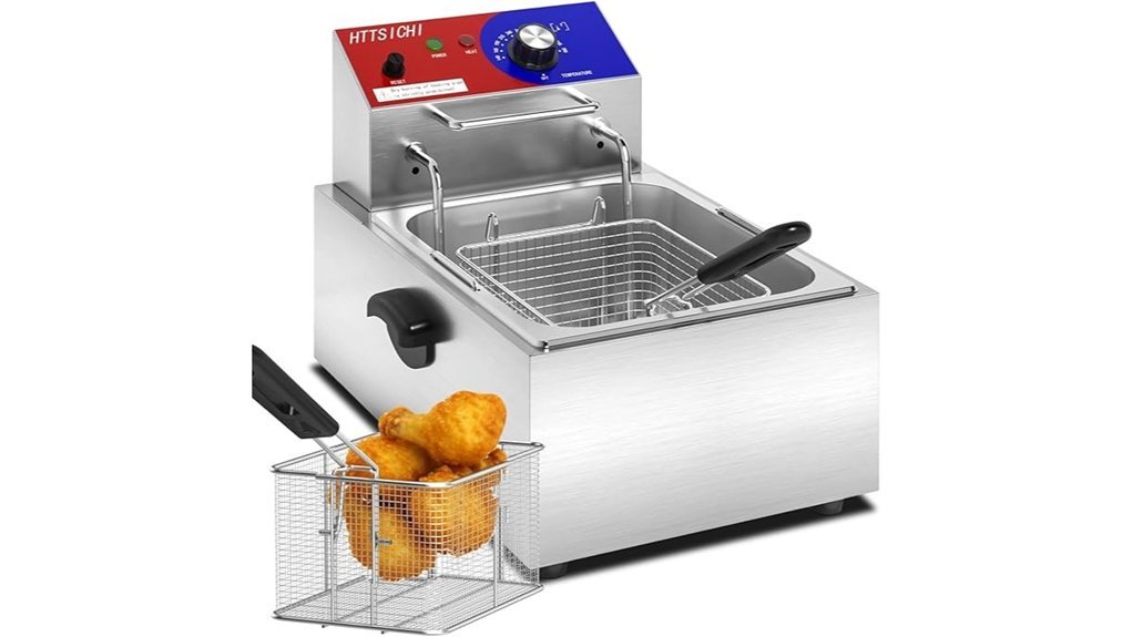 electric deep fryer basket