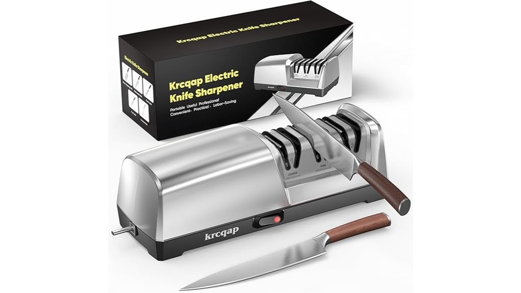 The Best Sharpening Angle for Kitchen Knives, Explained electric knife sharpener guide