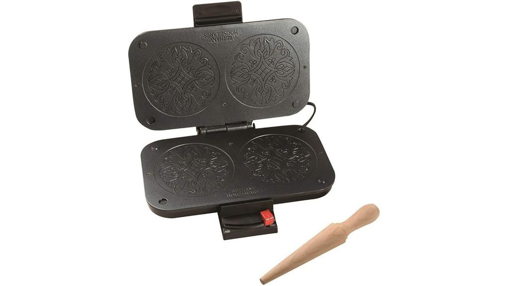 Best Krumkake Iron for Perfect Norwegian Cookies electric krumkake maker