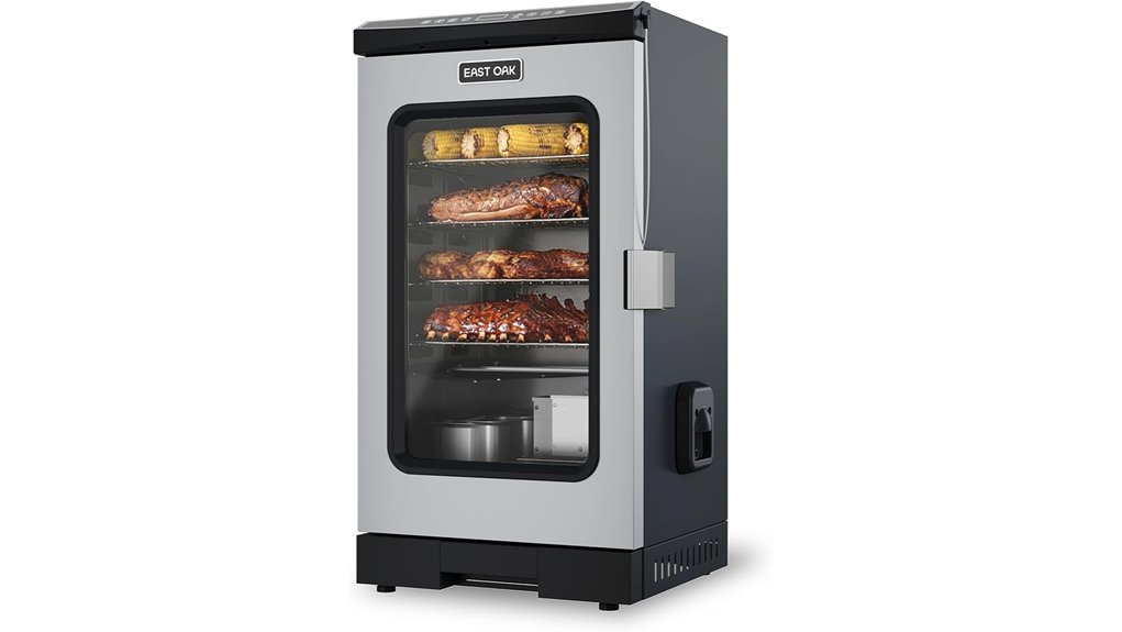 electric smoker with probe