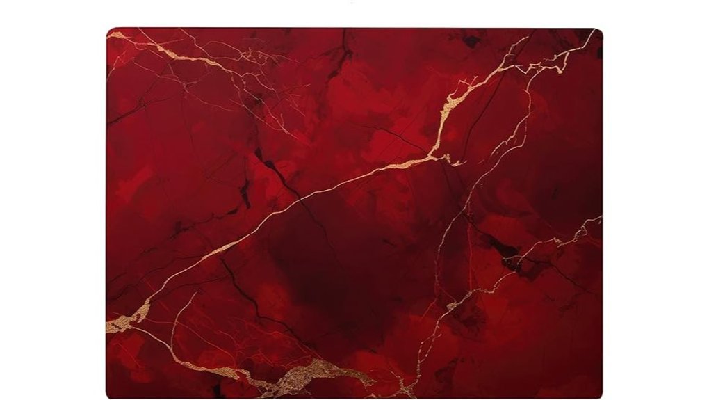 Best Marble Cutting Boards That Elevate Every Kitchen elegant dark red board
