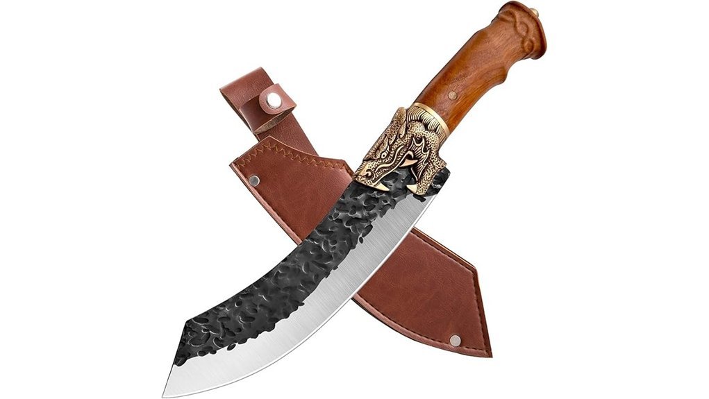 forged carbon steel knife