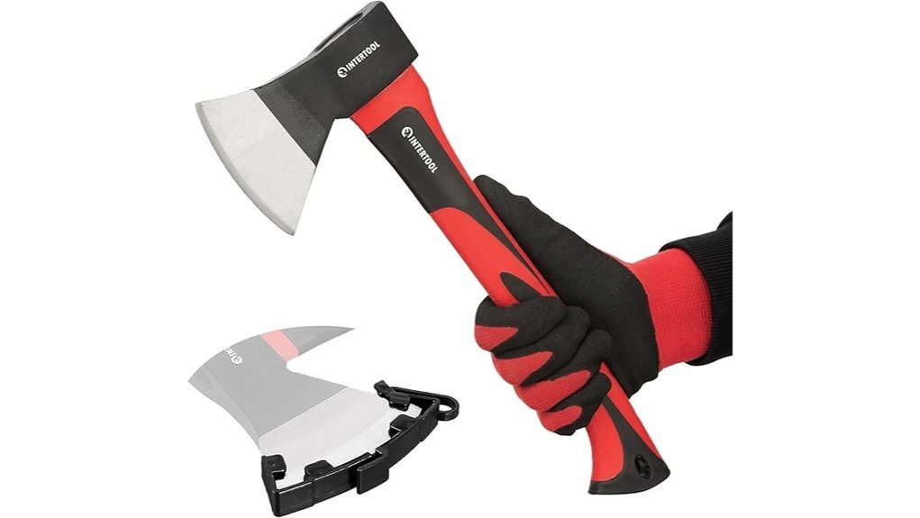 fiberglass handled 15 inch hatchet
