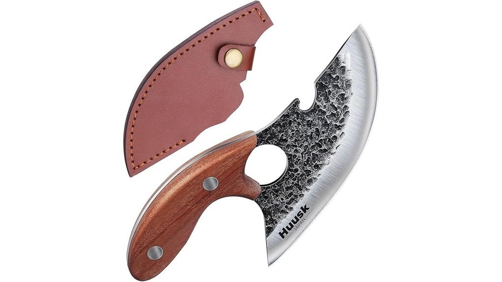 hand forged viking boning knife