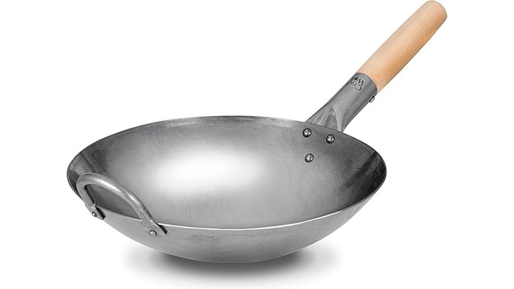 hand hammered carbon steel