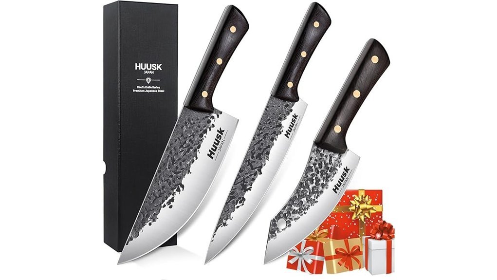 handcrafted high carbon knives