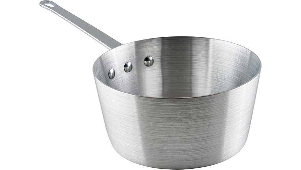heavy duty aluminum saucepan