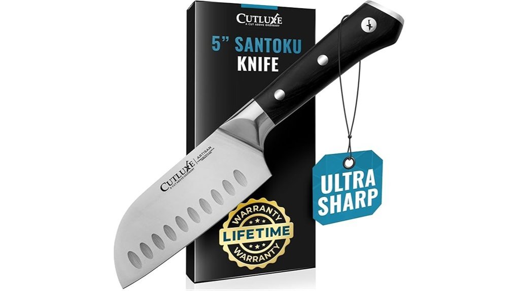 high carbon santoku knife