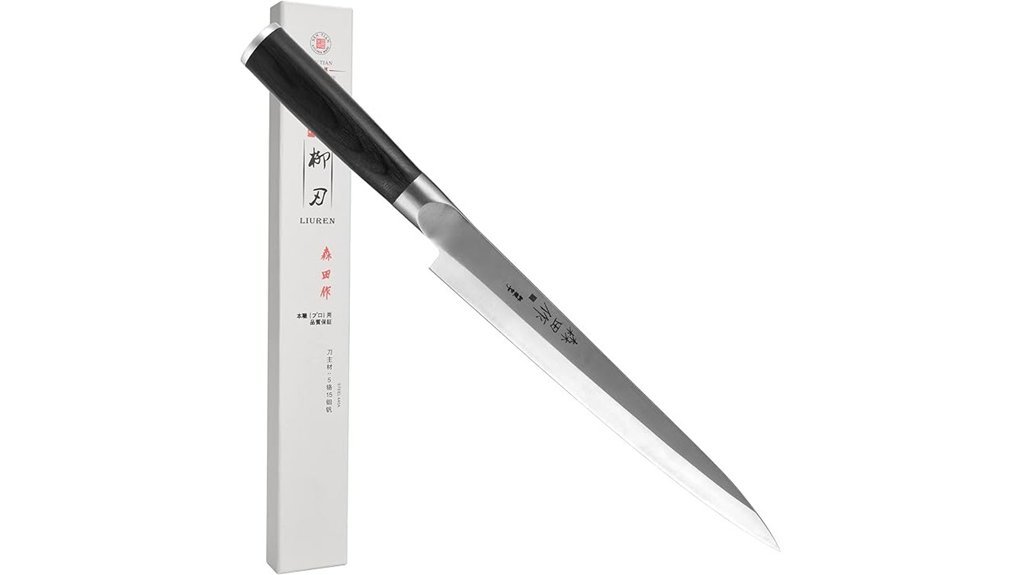high carbon sushi knife