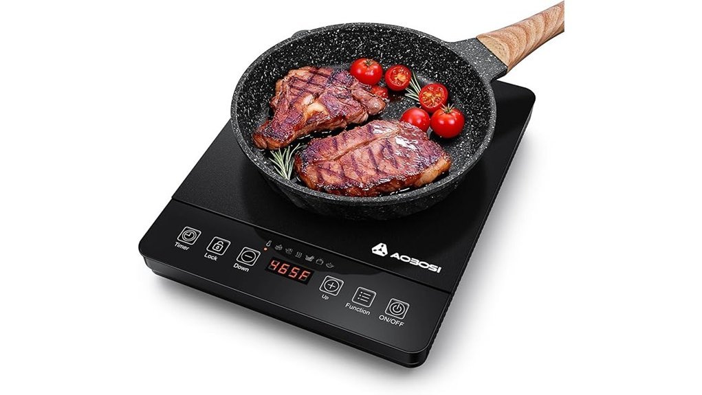 high powered induction cooktop