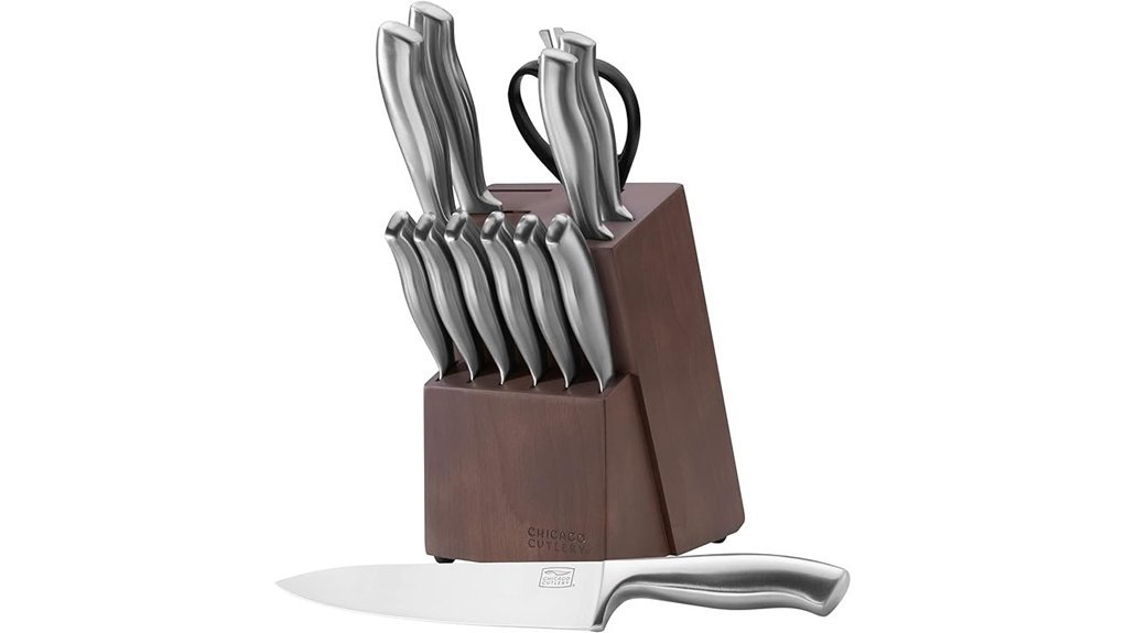 high quality knife block set