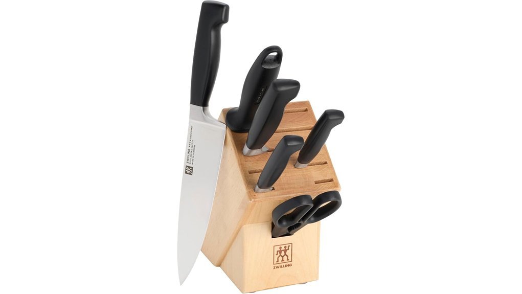 high quality knife block set