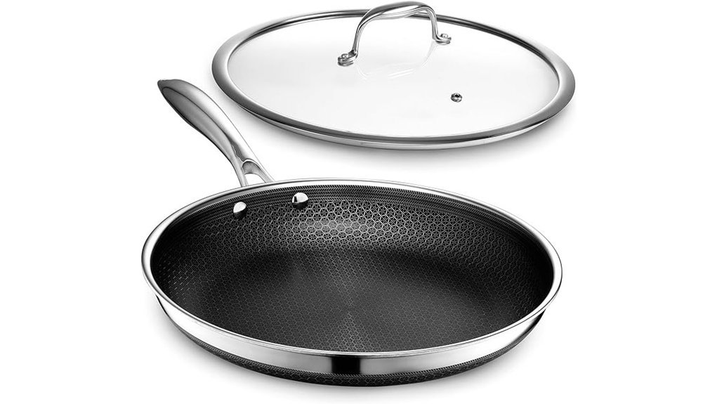 Caraway vs HexClad: Which Cookware Is Actually Worth It hybrid nonstick frying pan