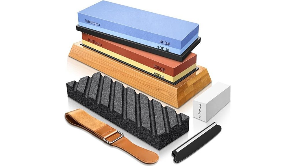 The Best Japanese Whetstones for Razor-Sharp Edges intelitopia knife sharpening set