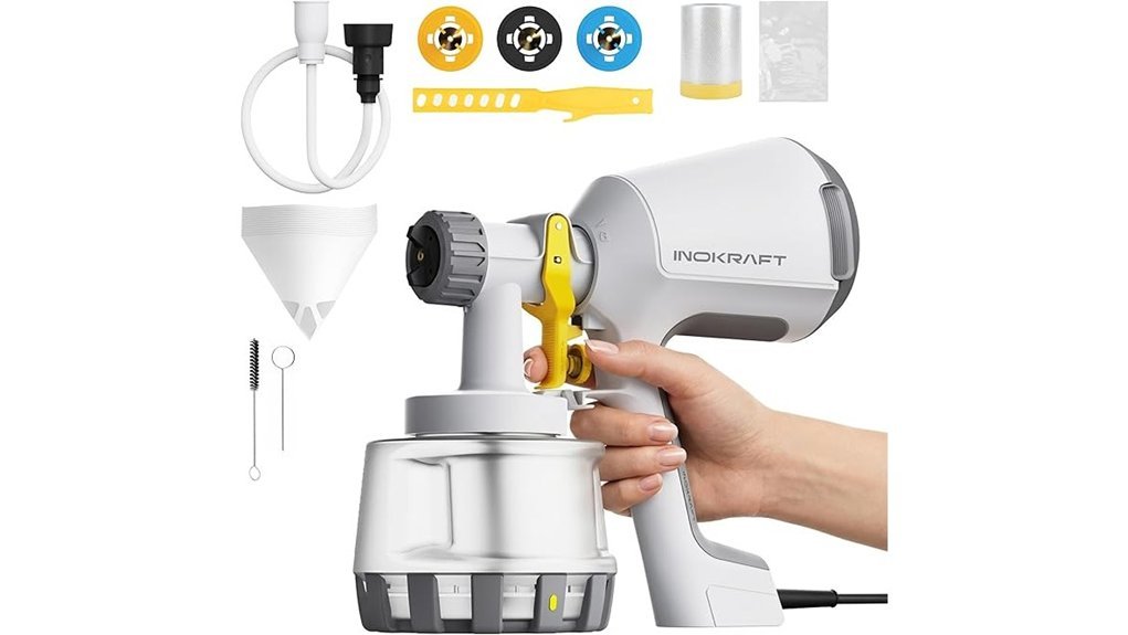 inokraft hvlp sprayer kit