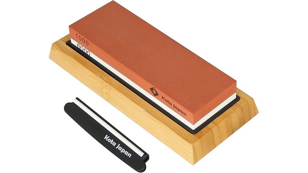The Best Japanese Whetstones for Razor-Sharp Edges japanese whetstone with base