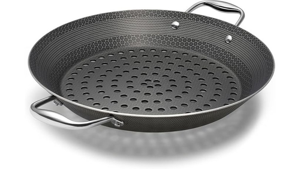 oven safe nonstick grill pan