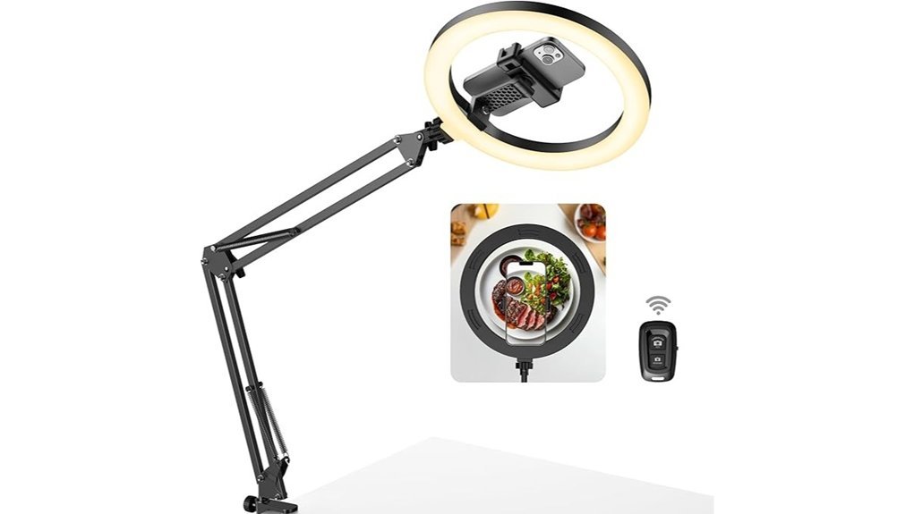 overhead phone mount light