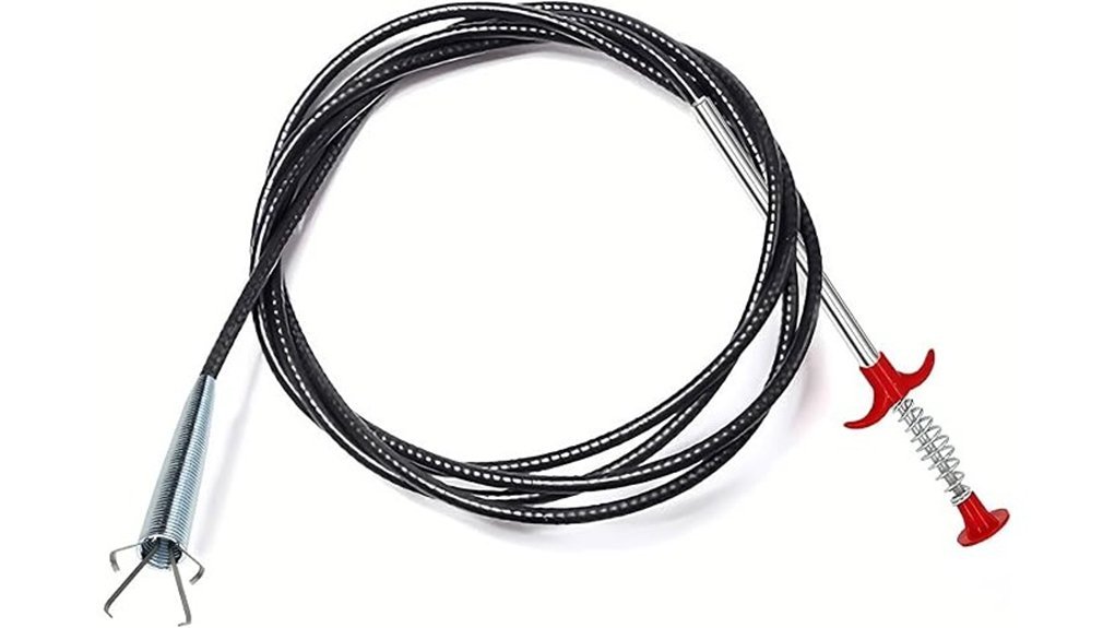 long flexible drain tool