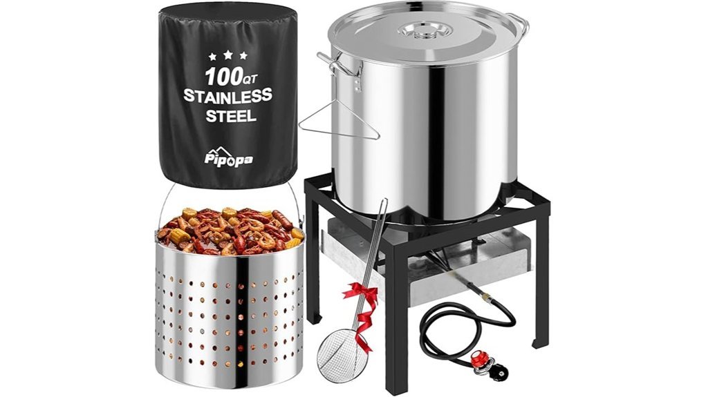 large crawfish cooking set