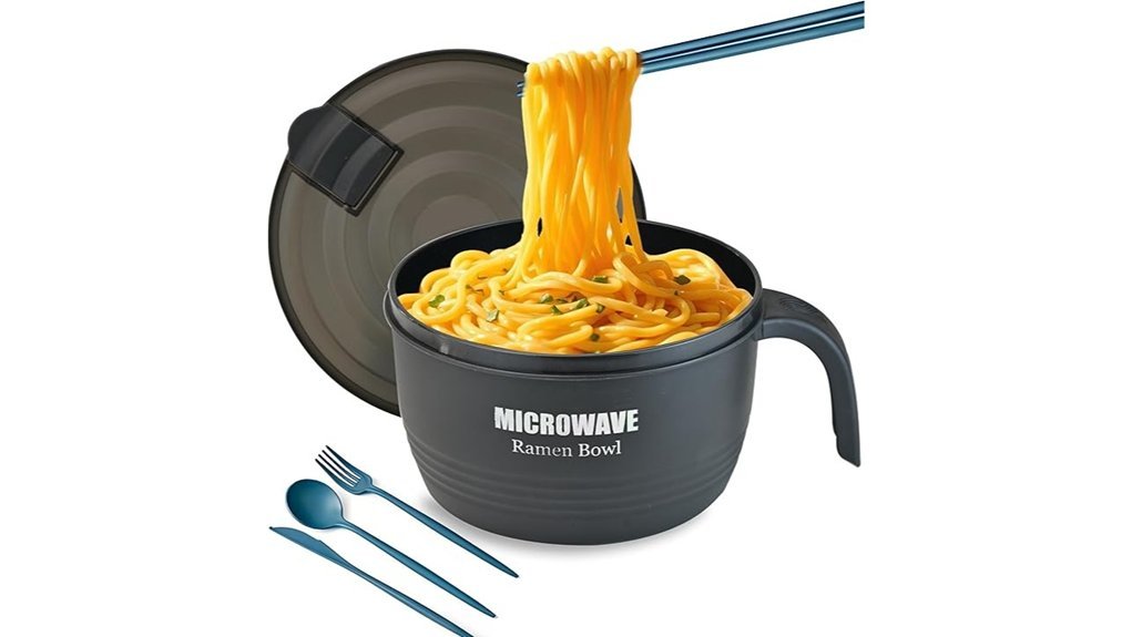 large black ramen bowl