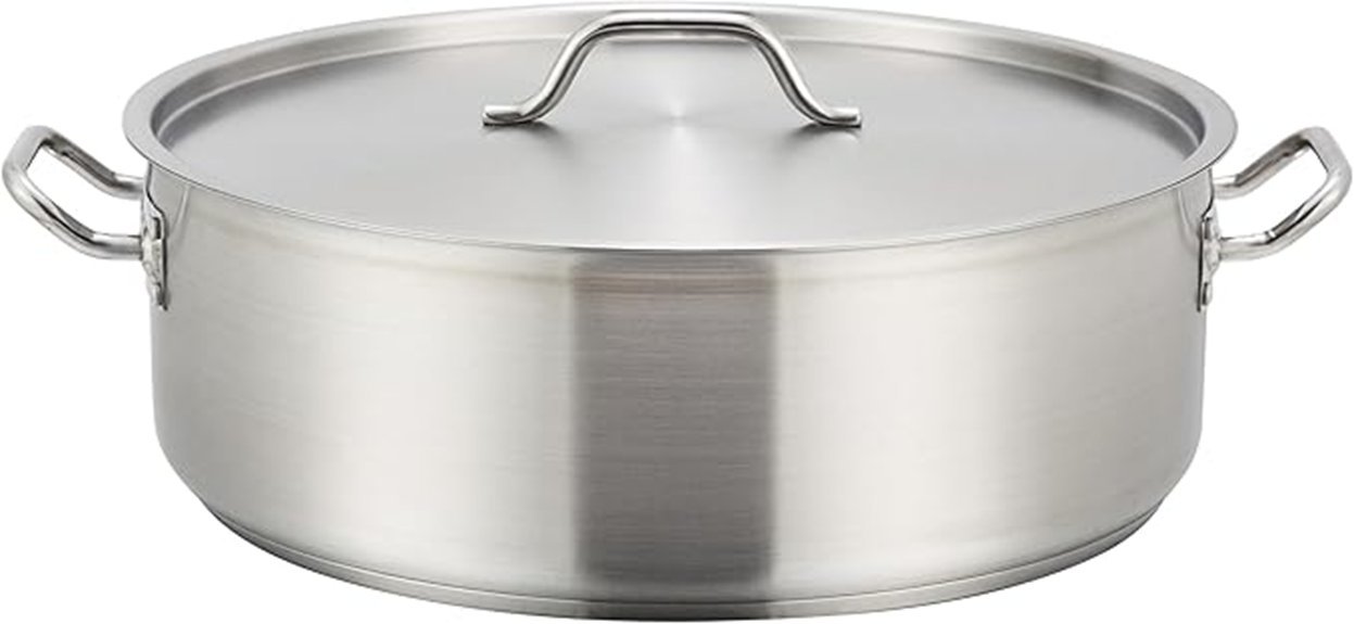 Best Braisers Home Cooks Swear By for Perfect Braises large stainless steel brazier