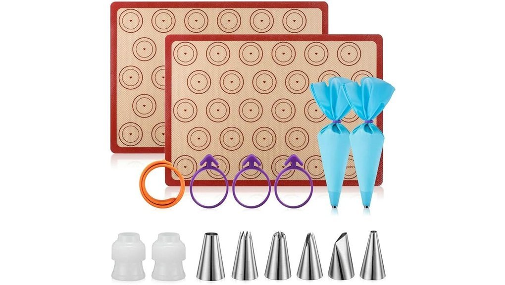 Best Baking Sheets for Macarons That Bake Perfectly macaron silicone baking mats