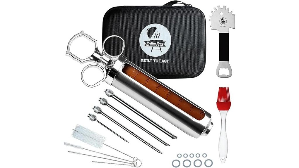 meat marinade injector kit