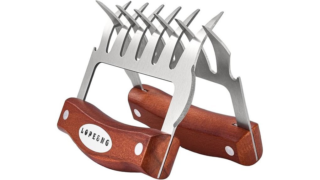 meat shredding claw set