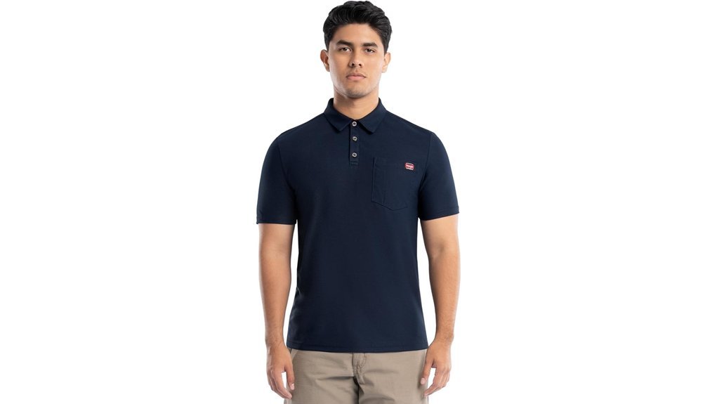men s performance work polo