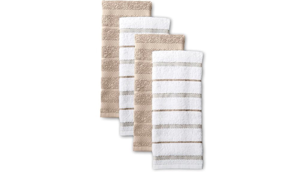 milkshake tan kitchen towels