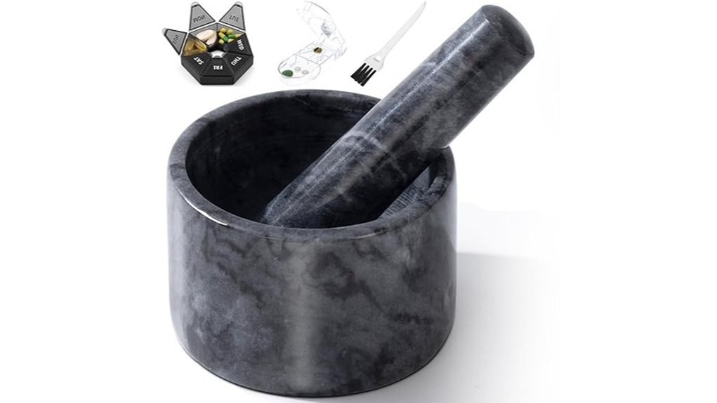 mini marble pill grinder
