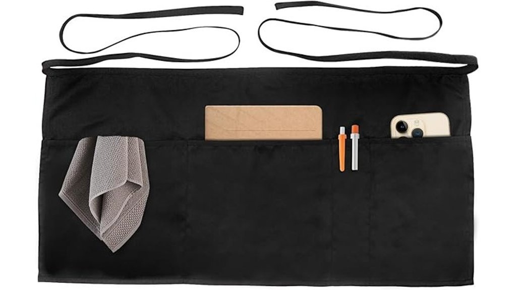 Best Server Aprons Waitstaff Actually Love to Wear multi pocket aprons set
