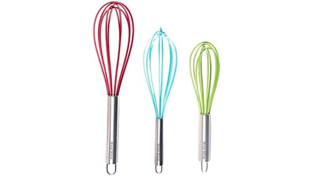 Best Silicone Whisks That Make Mixing Effortless non scratch silicone whisk set