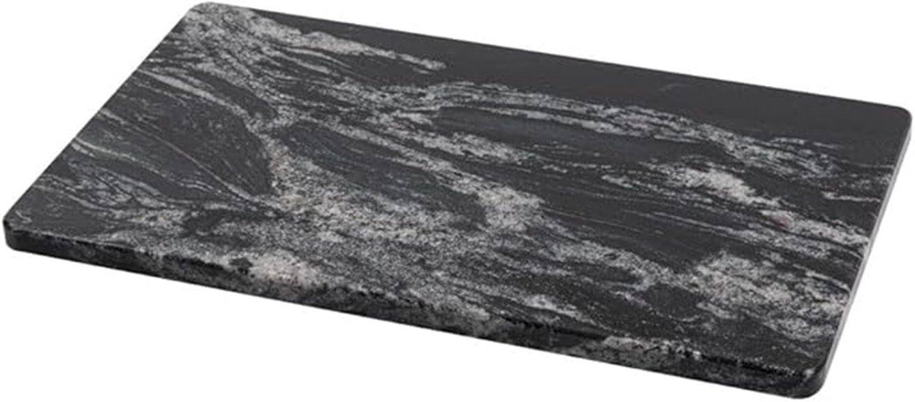Best Marble Cutting Boards That Elevate Every Kitchen non slip black marble board