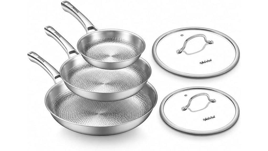 non toxic induction skillet set
