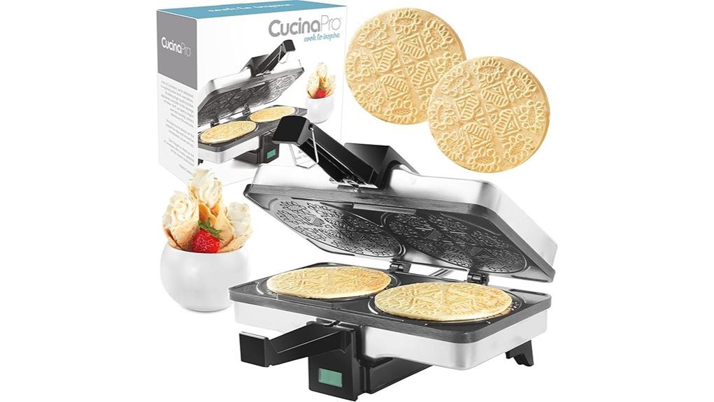 Best Krumkake Iron for Perfect Norwegian Cookies nonstick cookie maker appliance