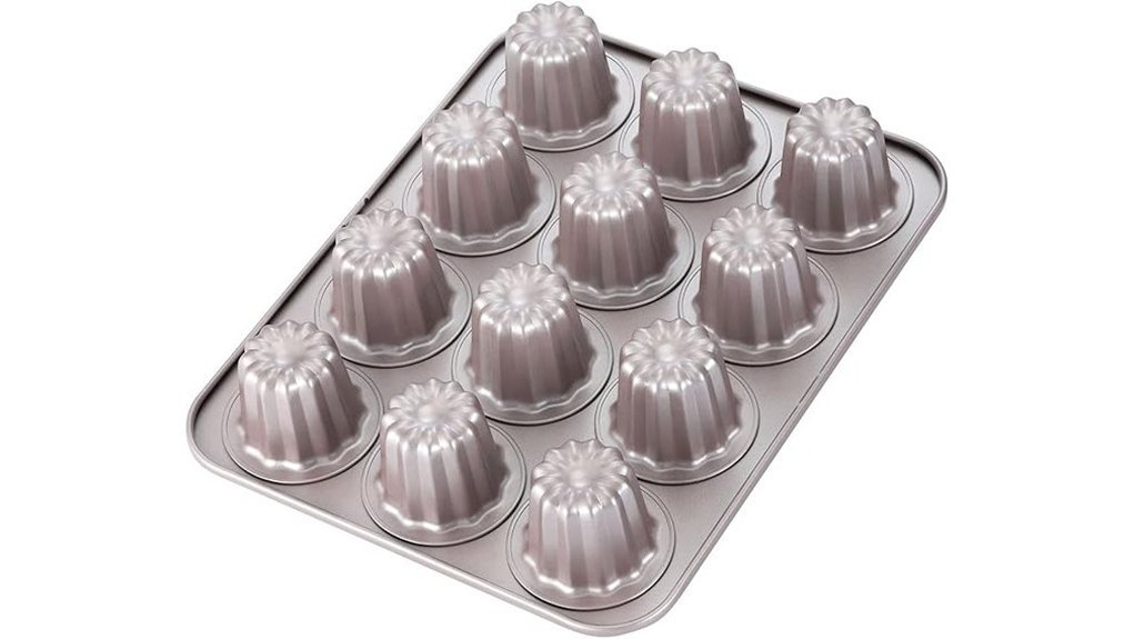 nonstick canele cake pan