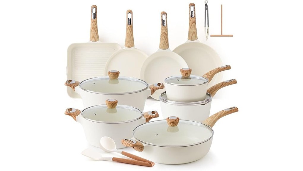 nonstick ceramic cookware set