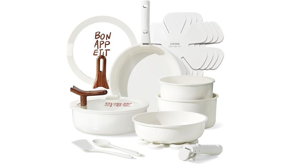 nonstick ceramic cookware set