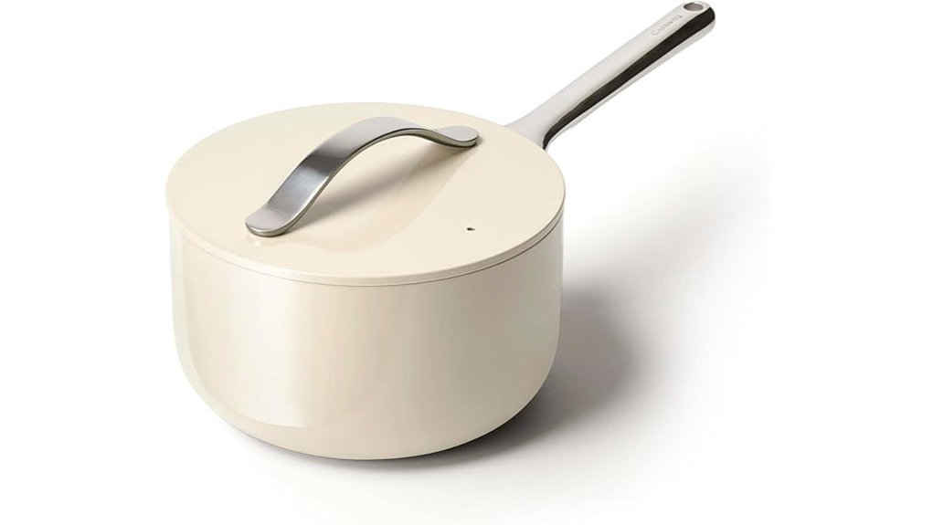 Caraway vs HexClad: Which Cookware Is Actually Worth It nonstick ceramic saucepan 3qt