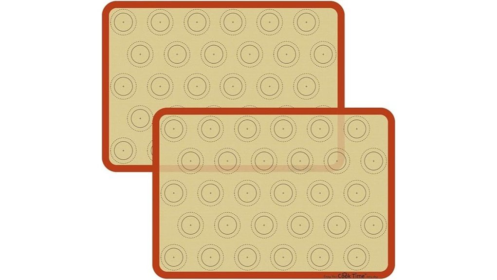 Best Baking Sheets for Macarons That Bake Perfectly nonstick silicone baking mat