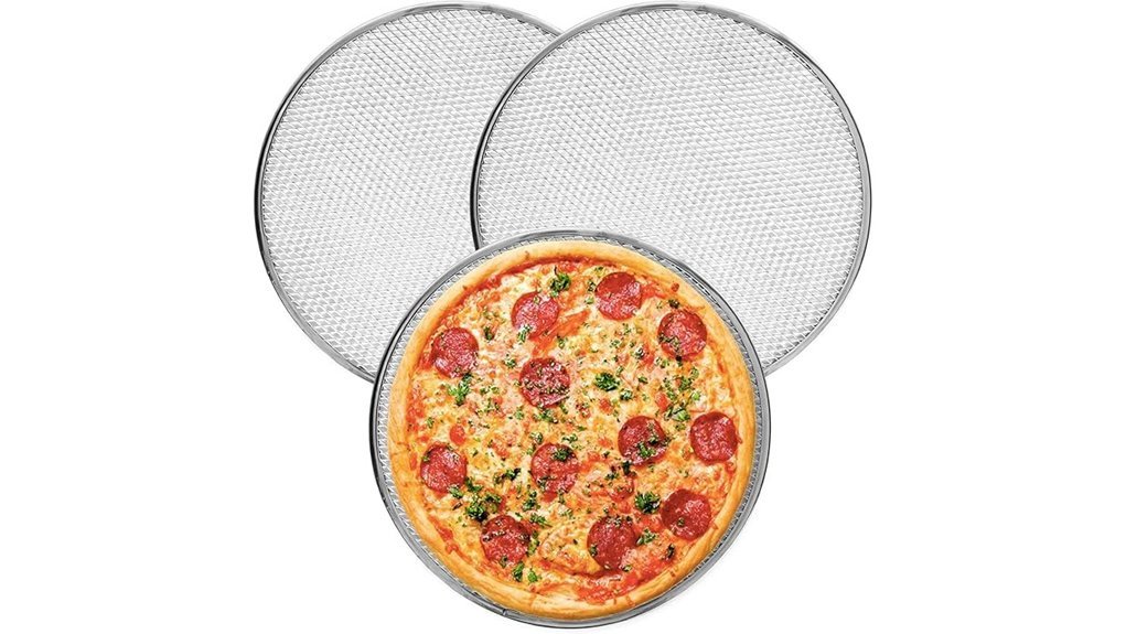 nonstick pizza pan set