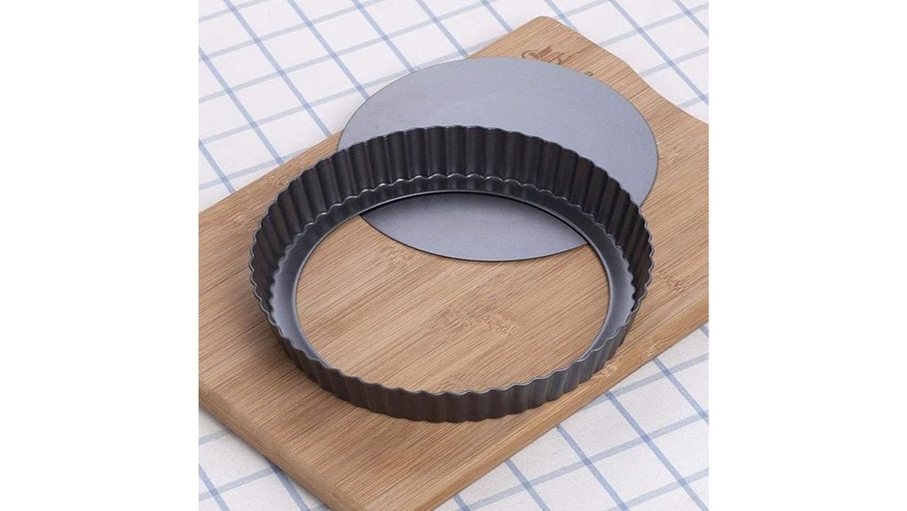 Best Tart Pans for Flaky, Bakery-Worthy Results nonstick removable bottom pan