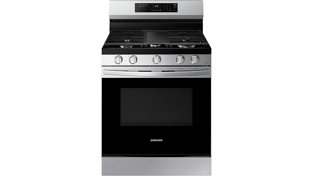 samsung smart gas range