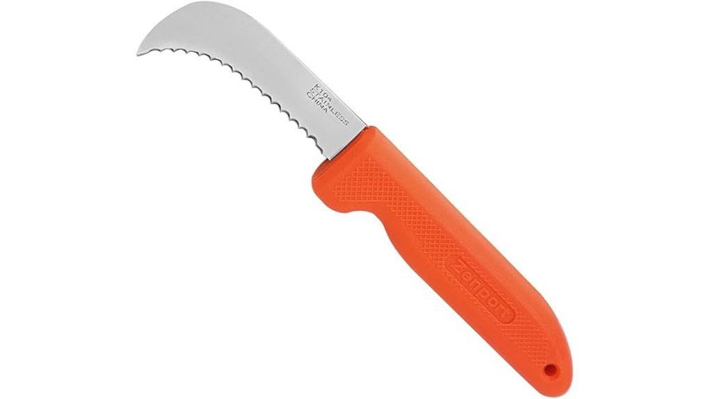 serrated blade utility knife